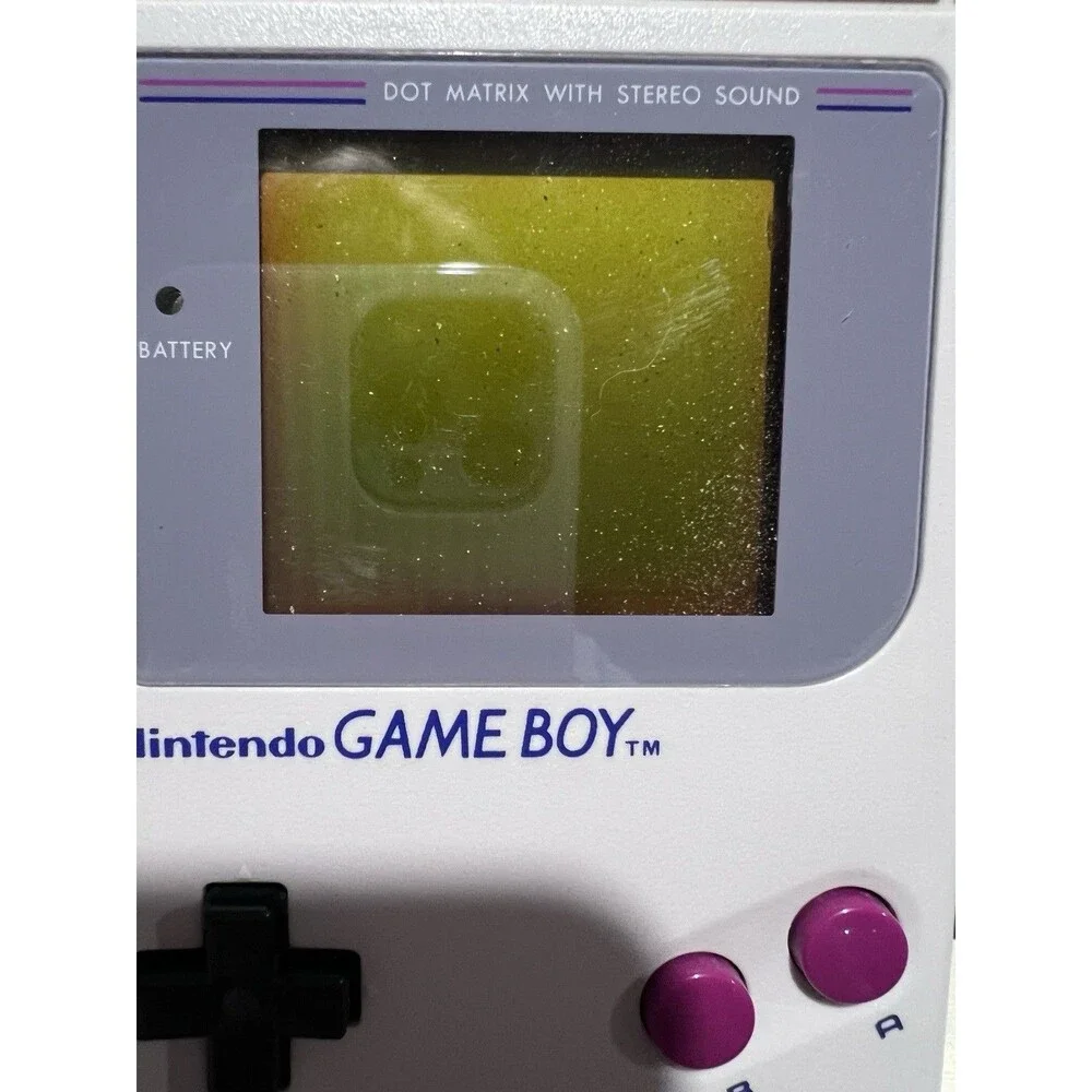 Nintendo Game Boy DMG-01 w/ Donkey Land 2 Game, Nuby Speaker - Tested